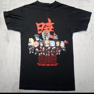 2/$18-Naruto Shippuden Collection TShirt Akatsuki Character Manga Anime TV